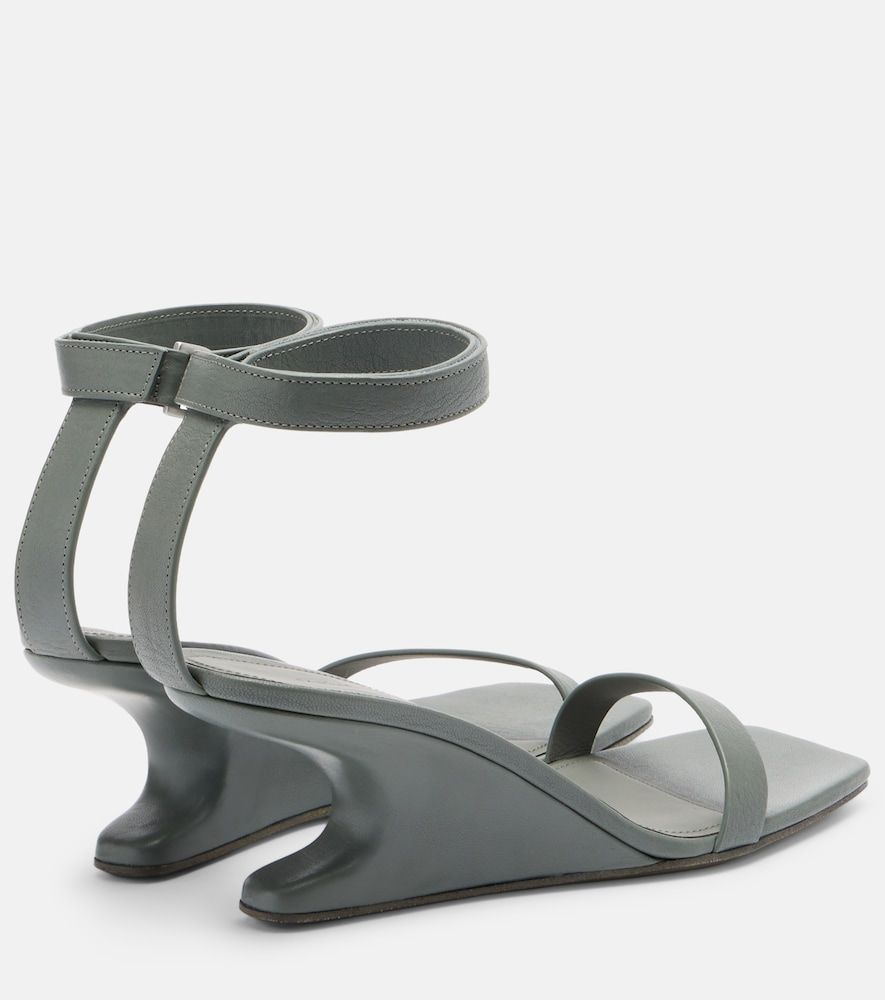 Cantilever leather sandals - Rick Owens - Modalova