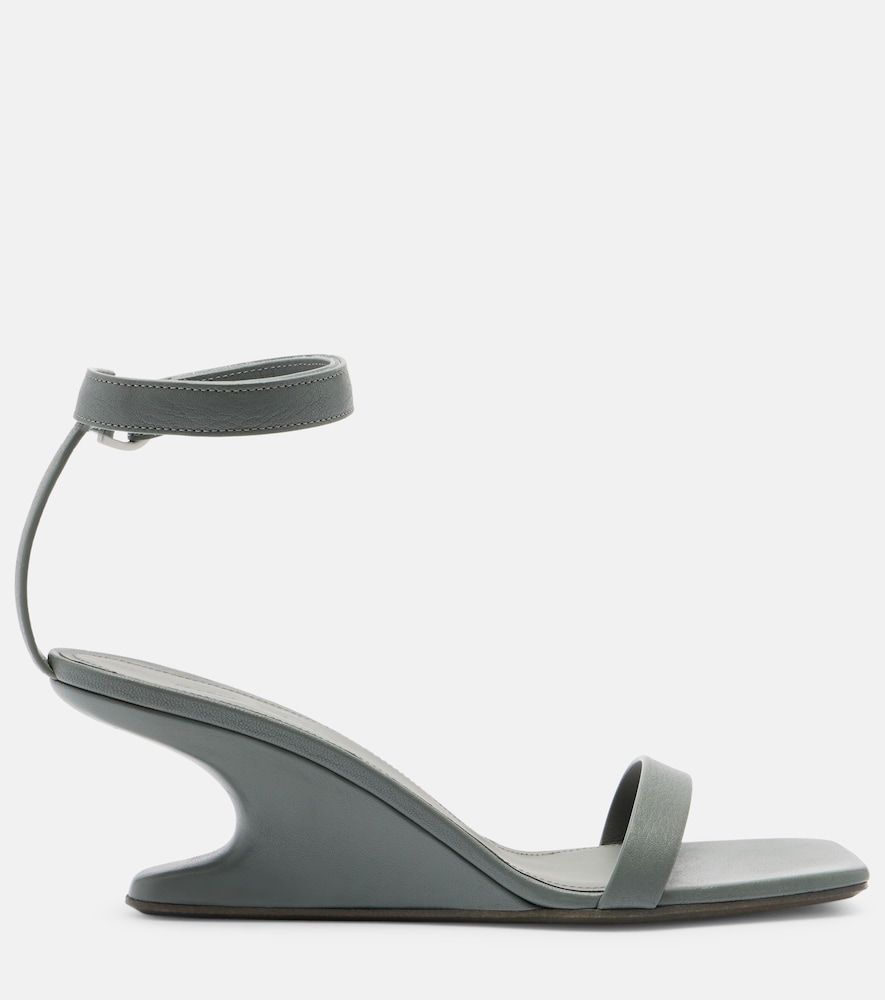 Cantilever leather sandals - Rick Owens - Modalova