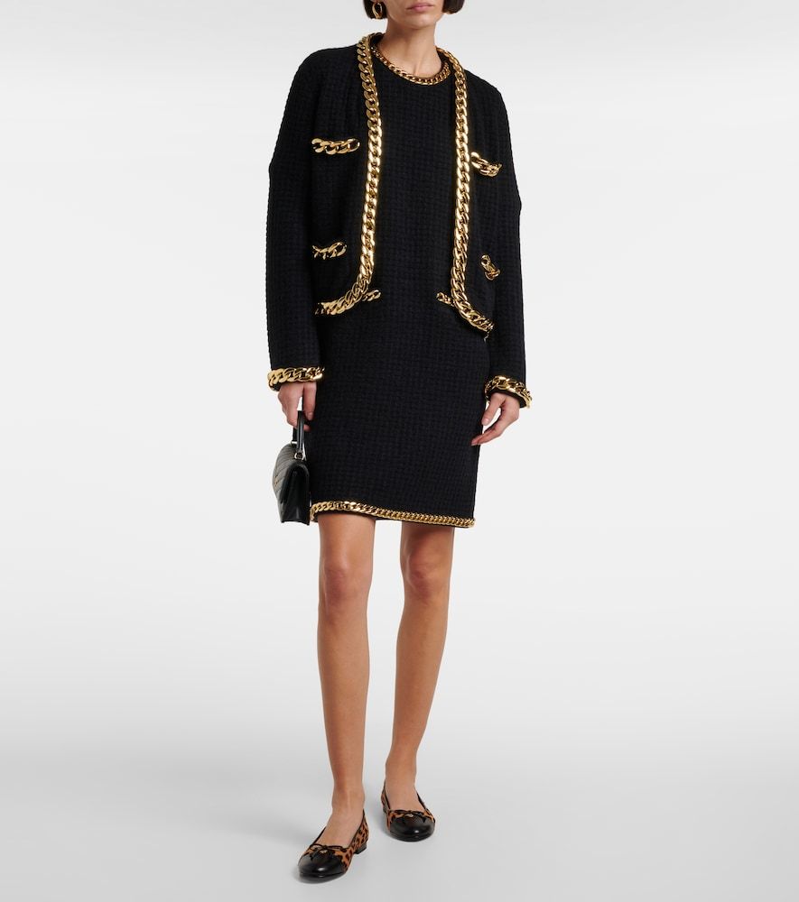 Leopard-print calf hair and leather ballet flats - Tory Burch - Modalova
