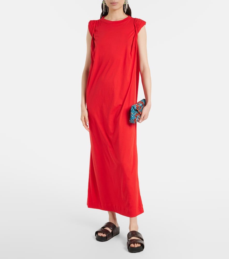 Abito midi in cotone - Dries Van Noten - Modalova