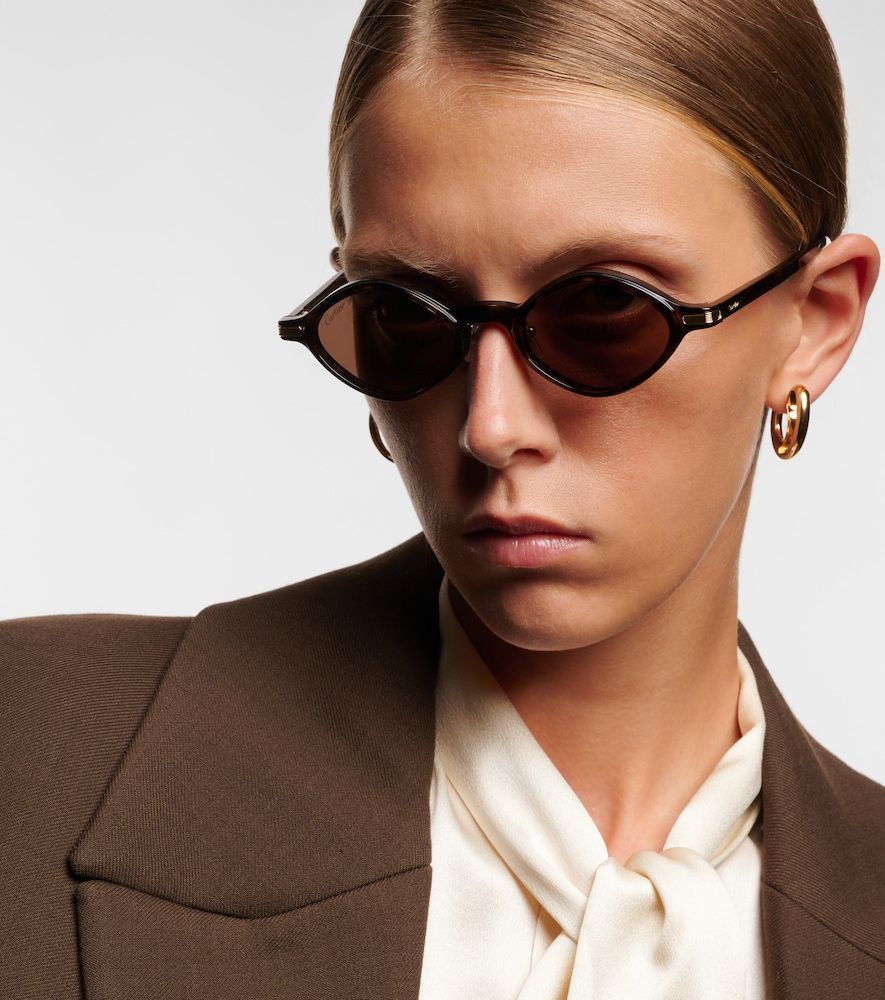 Gafas de sol ovaladas Première De Cartier - Cartier Eyewear Collection - Modalova