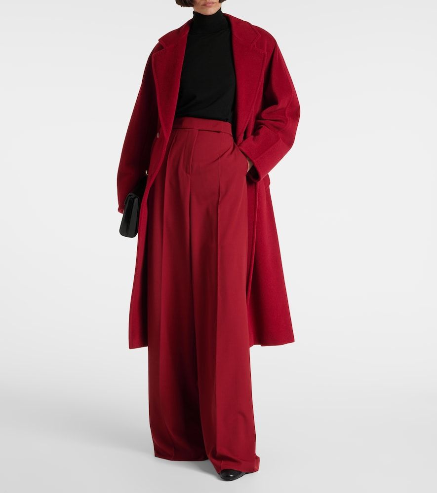 Pantalones palazzo Ninfa de gabardina - Max Mara - Modalova