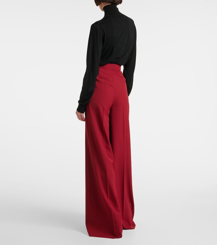 Pantalones palazzo Ninfa de gabardina - Max Mara - Modalova