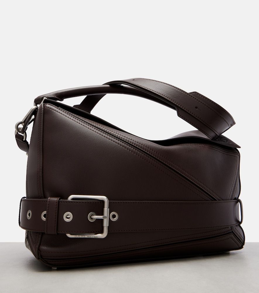 Bolso Puzzle Biker Large de piel - Loewe - Modalova