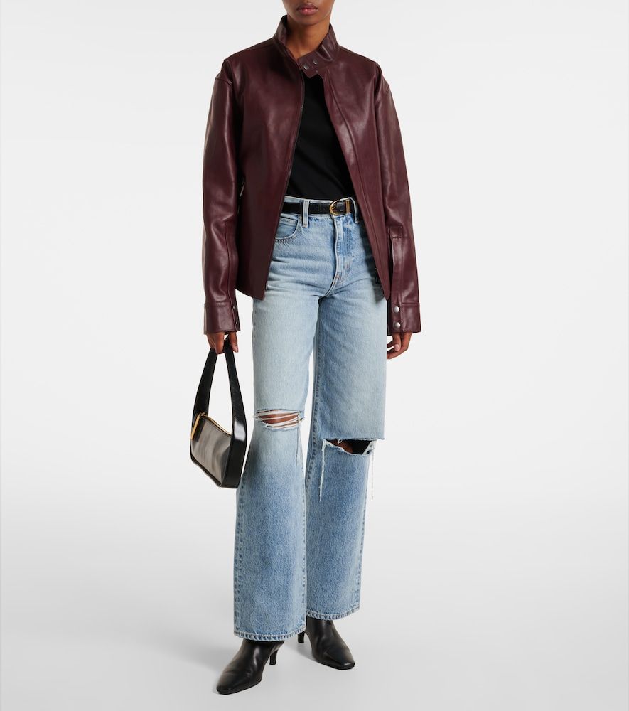 Mid-Rise Wide-Leg Jeans Grace - SLVRLAKE - Modalova