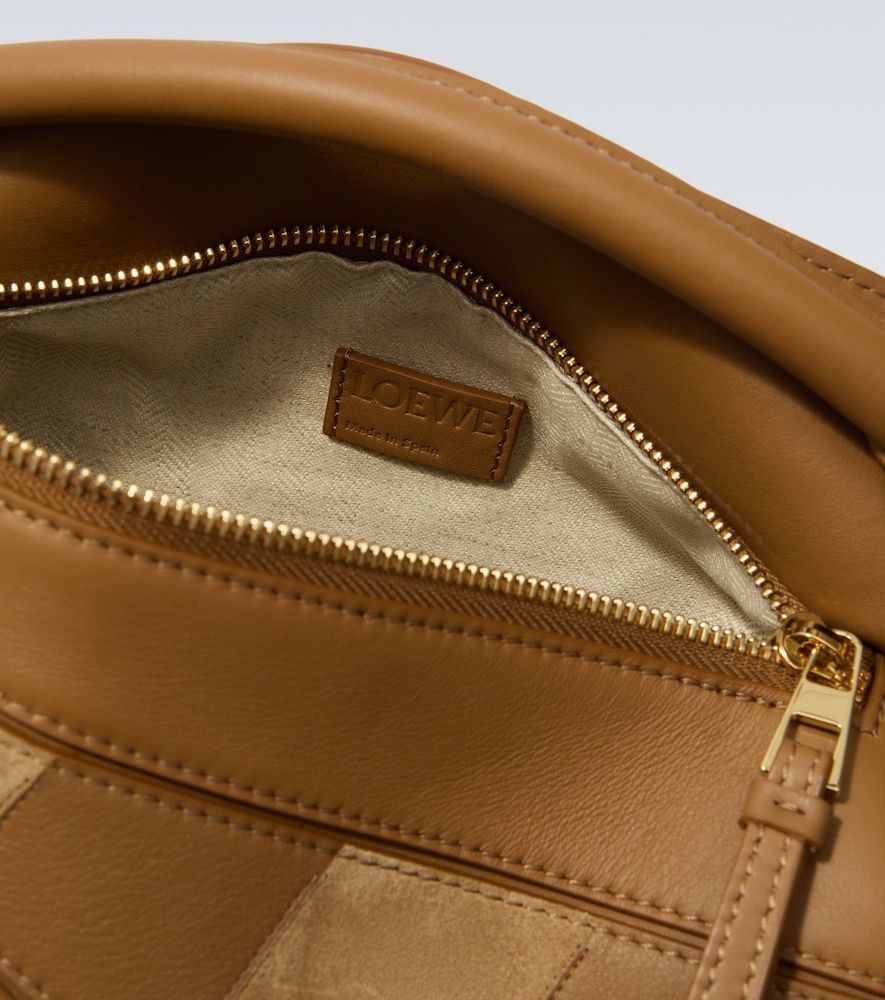 Bolso al hombro Puzzle Small de piel y ante - Loewe - Modalova