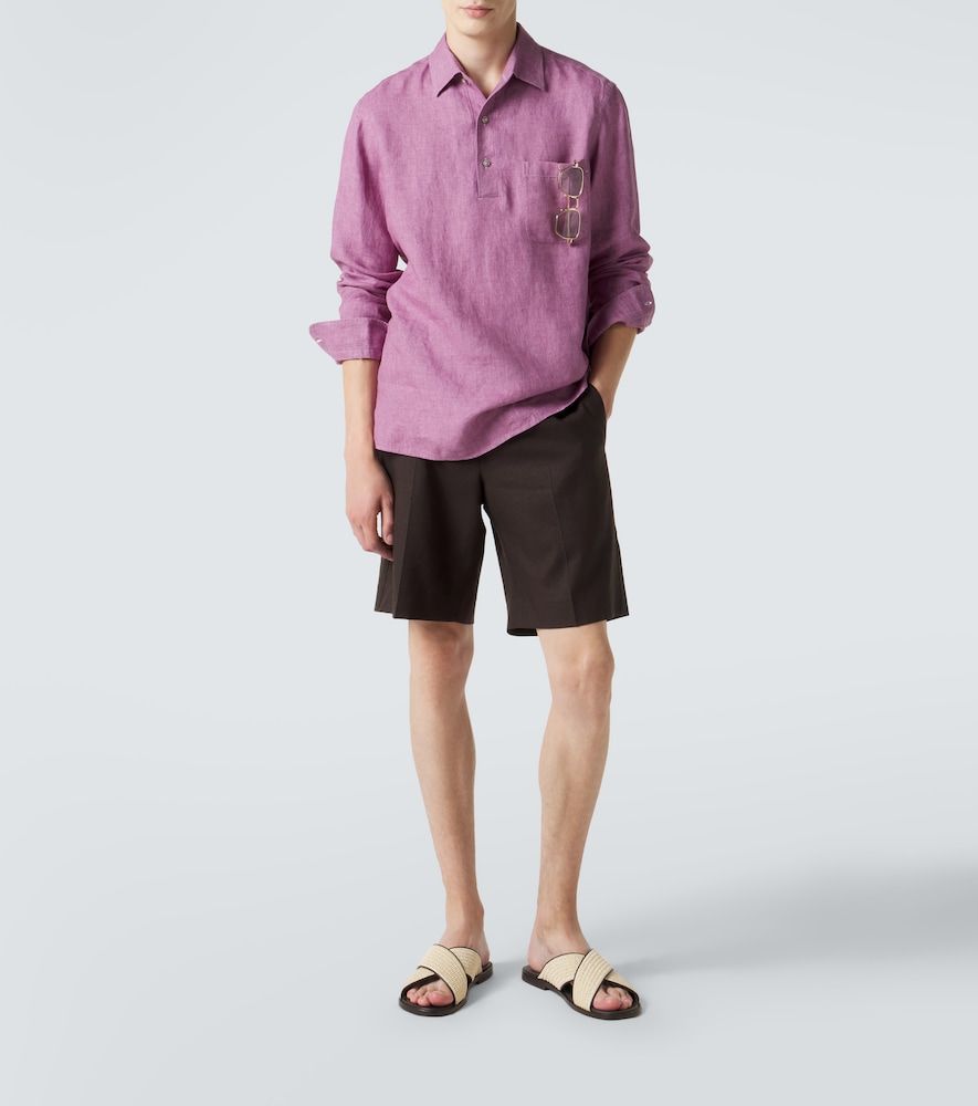 Sandalen Otawi aus Raffiabast mit Leder - Manolo Blahnik - Modalova