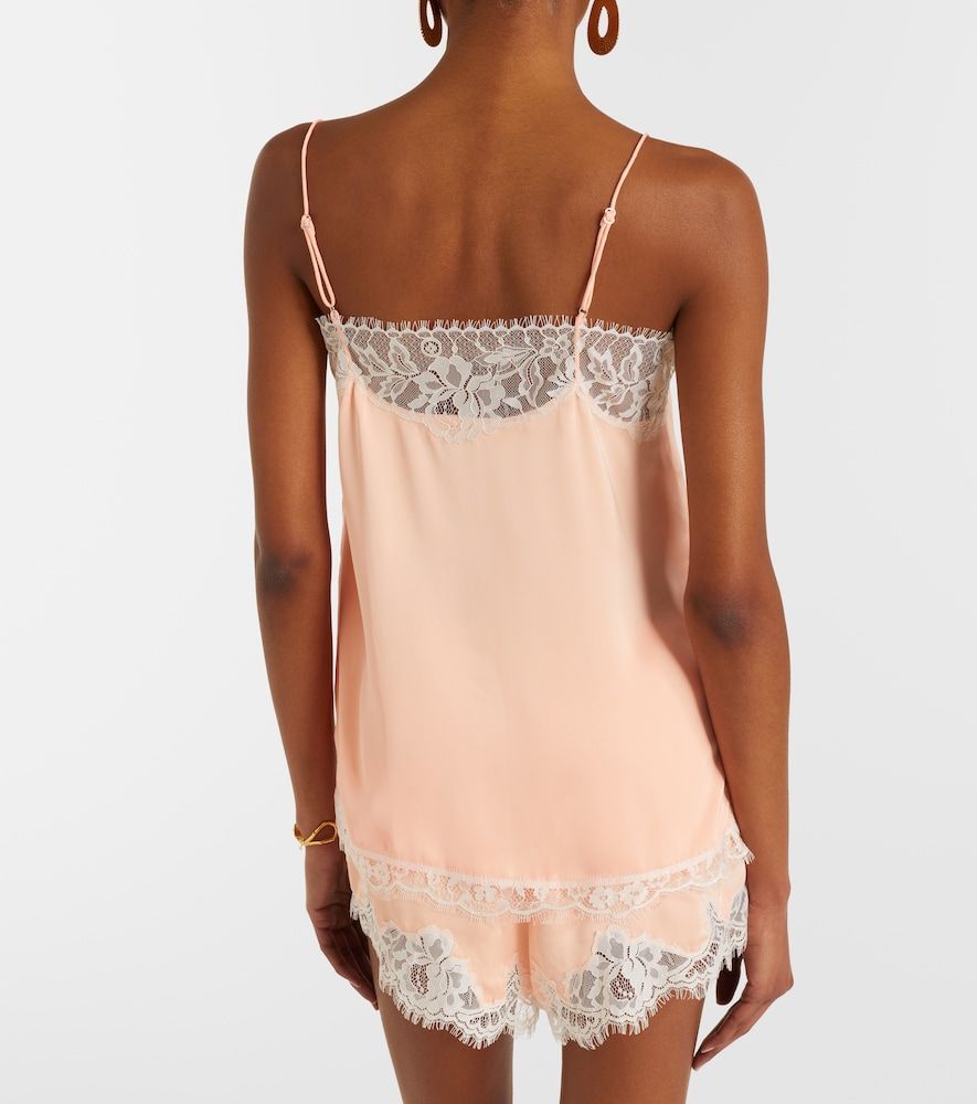 Top Hanna in raso con pizzo - Faithfull - Modalova