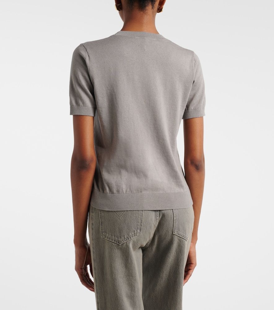 Top de punto de algodón, seda y cachemir - 'S Max Mara - Modalova