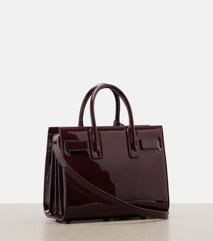 Sac De Jour Nano patent leather tote bag - Saint Laurent - Modalova