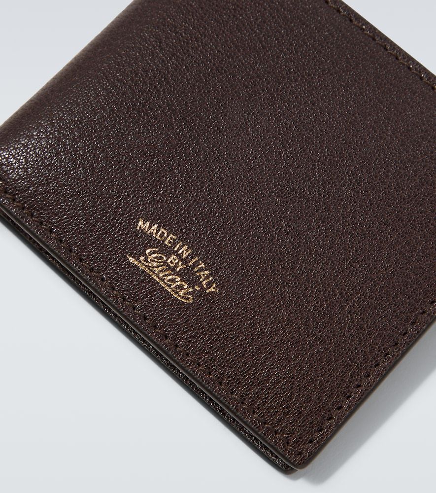 Gucci Cartera plegable Lira de piel - Gucci - Modalova