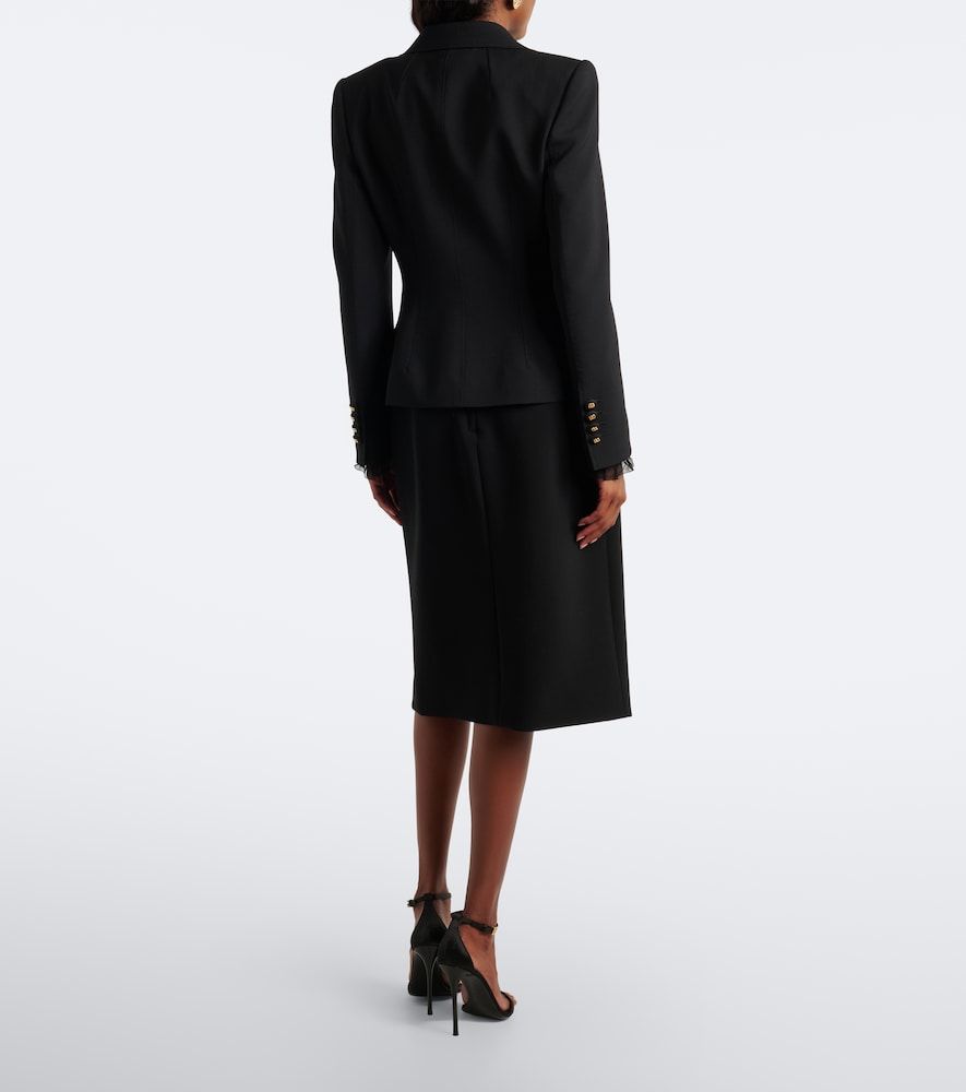 Wool-blend pencil skirt - Dolce&Gabbana - Modalova
