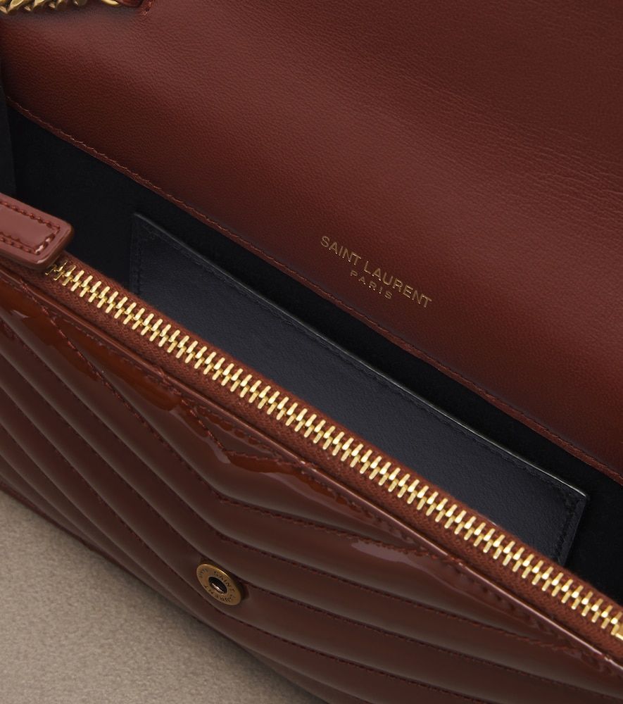 Cassandre matelasse leather wallet on chain - Saint Laurent - Modalova