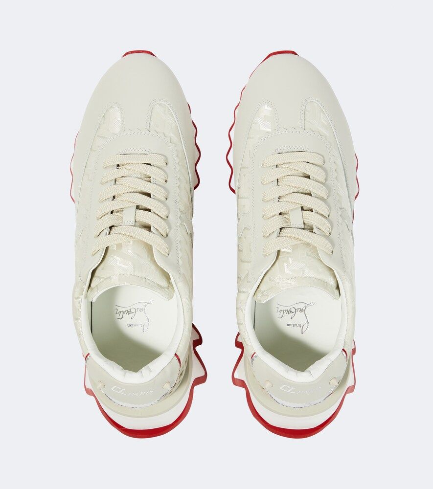 Loubishark leather sneakers - Christian Louboutin - Modalova