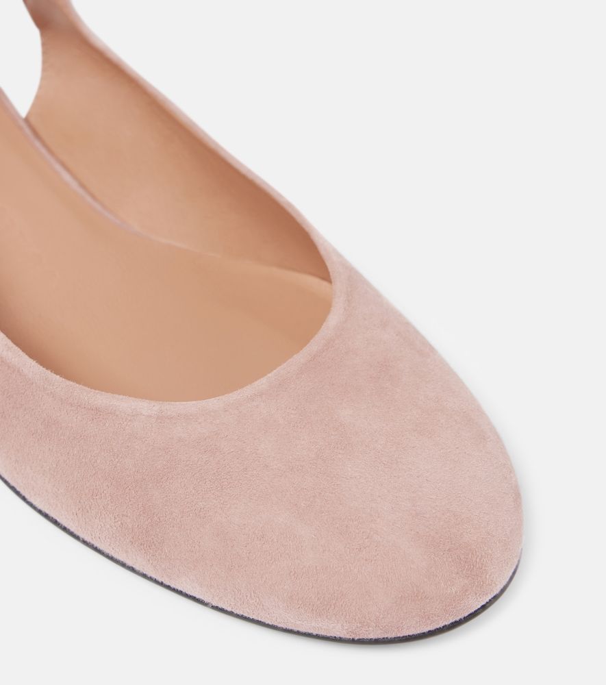 Ballerinas Cloe aus Veloursleder - The Attico - Modalova