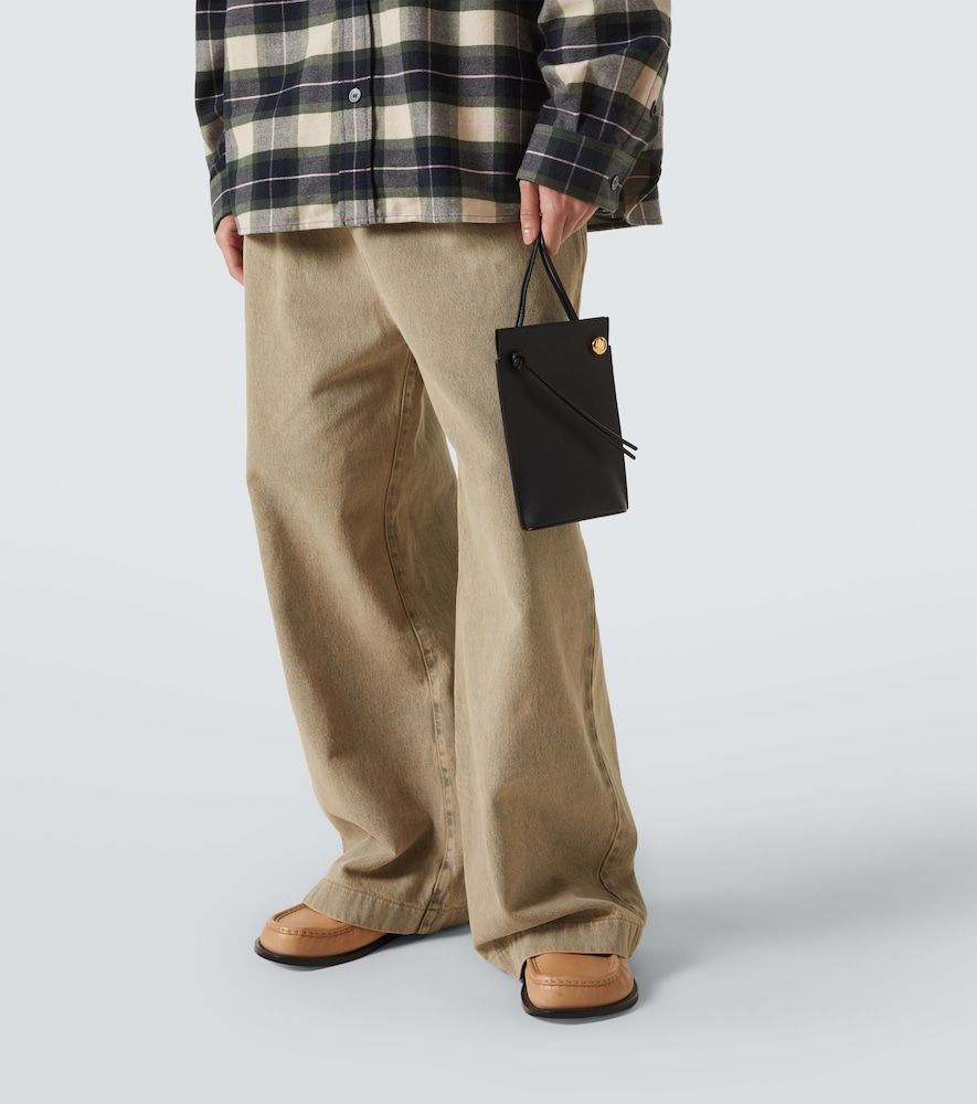 Bolso al hombro Pebble Dice Pocket de piel - Loewe - Modalova