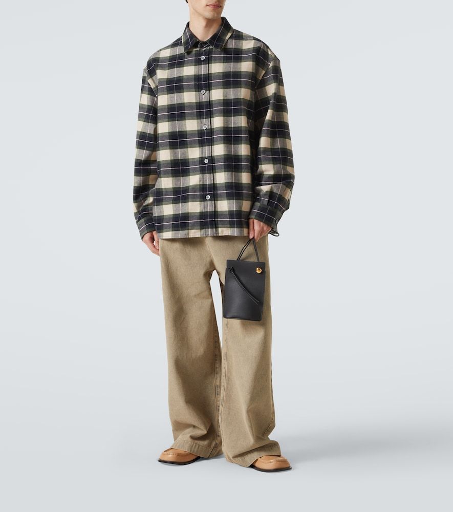 Bolso al hombro Pebble Dice Pocket de piel - Loewe - Modalova