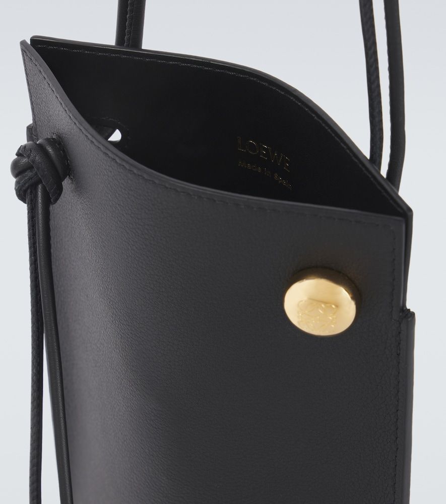 Bolso al hombro Pebble Dice Pocket de piel - Loewe - Modalova