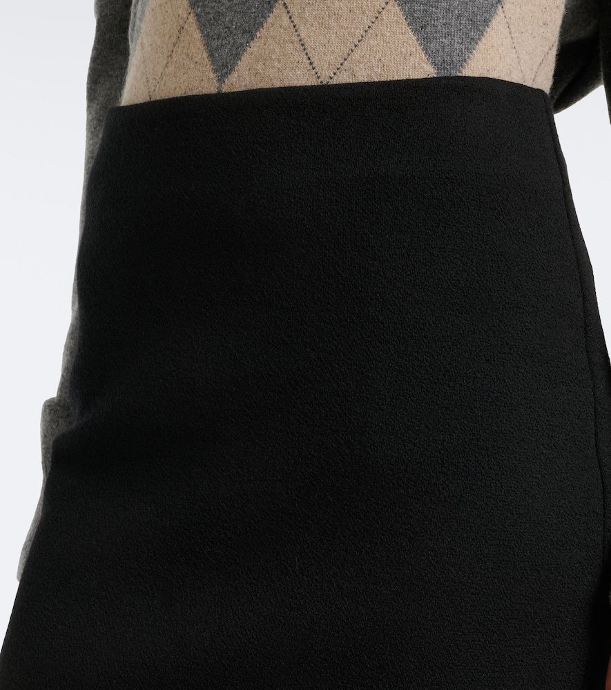 Wool-blend jersey pencil skirt - Max Mara - Modalova