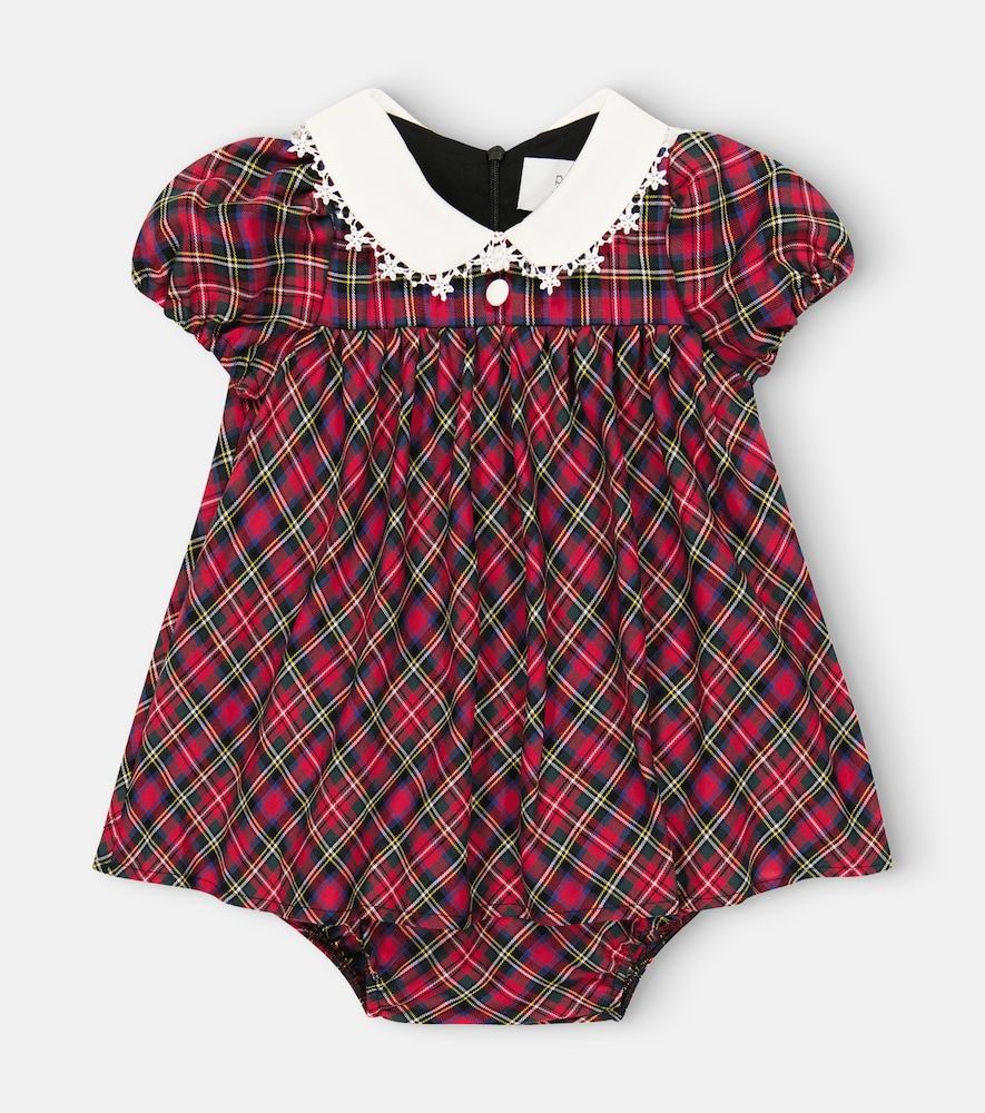 Bebé - set de vestido y braga a cuadros - Paade Mode - Modalova