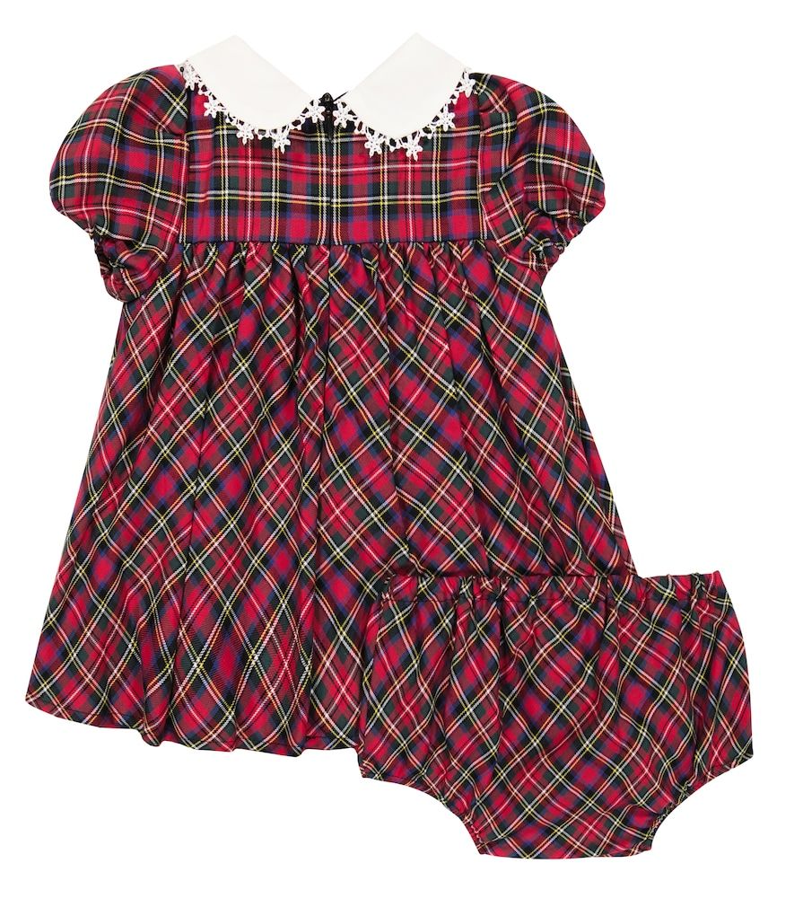 Bebé - set de vestido y braga a cuadros - Paade Mode - Modalova