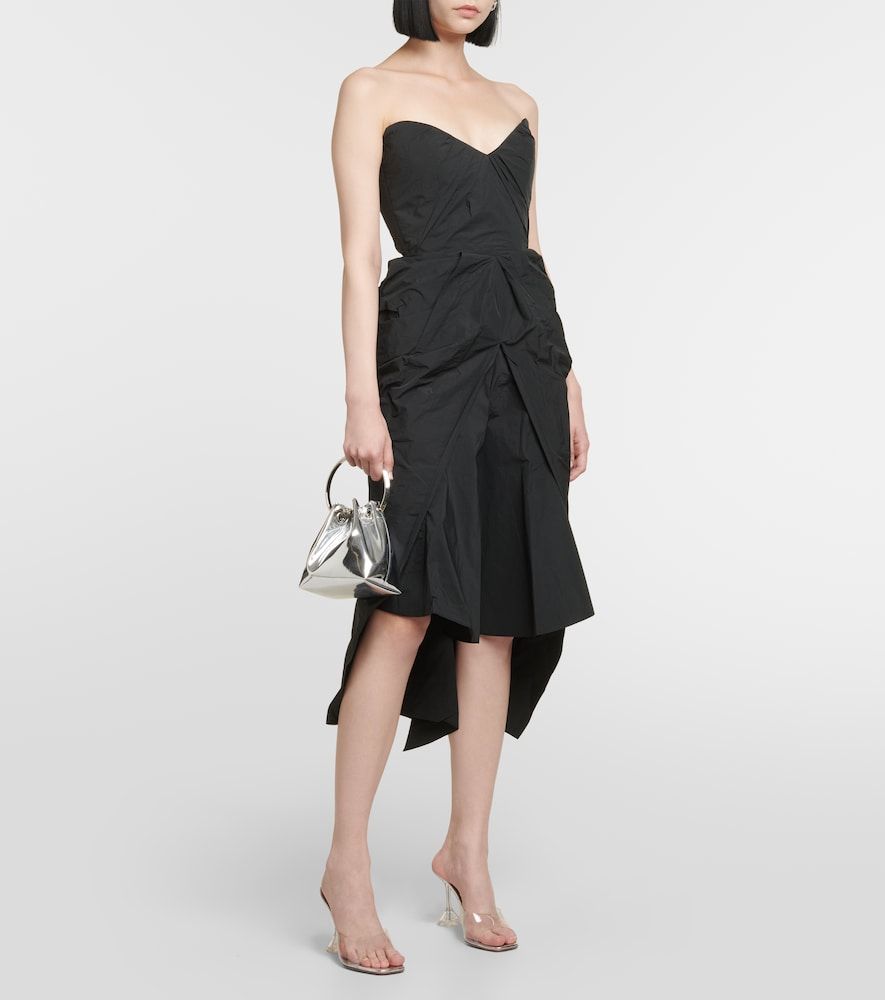 Fincher draped bustier midi dress - Maticevski - Modalova