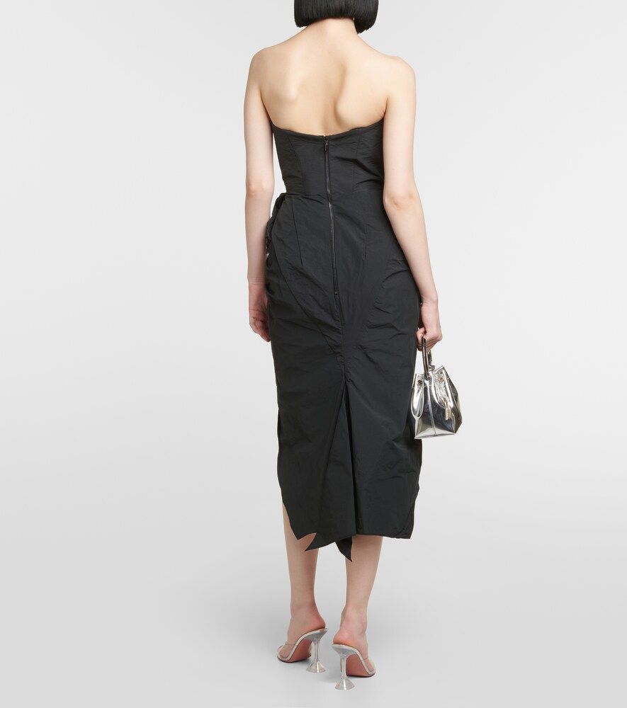 Fincher draped bustier midi dress - Maticevski - Modalova