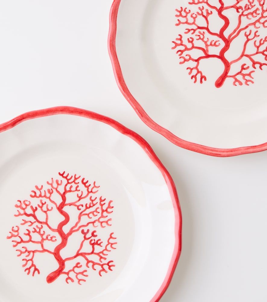 Set Coral aus vier Beilagentellern - Les-Ottomans - Modalova