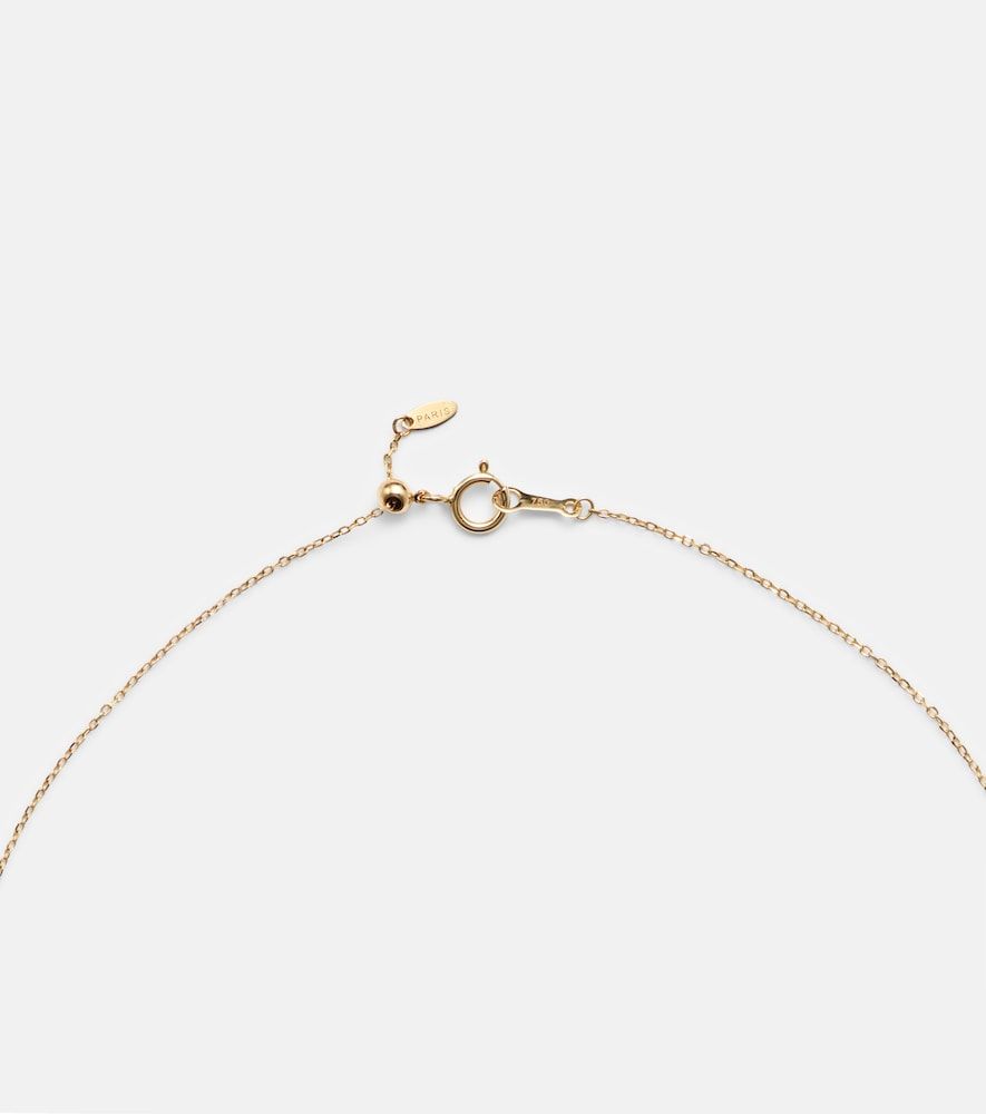 Persée Collar Lucky Charm Eight de oro de 18 ct con diamantes - Persee - Modalova