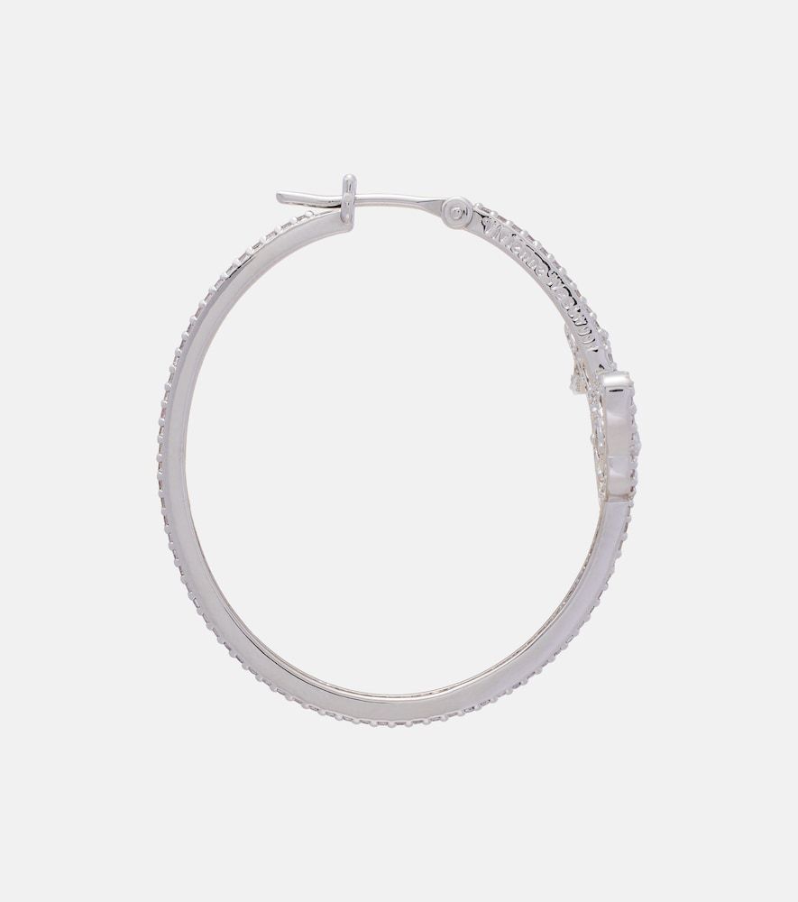 Orecchini a cerchio Orb con cristalli - Vivienne Westwood - Modalova