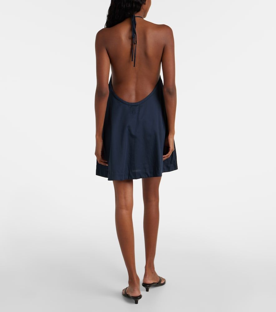 Vestido corto Yoko de algodón fruncido - Leset - Modalova