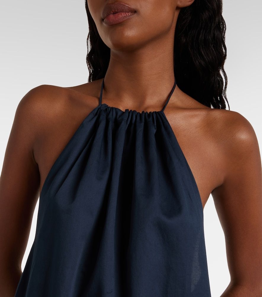 Vestido corto Yoko de algodón fruncido - Leset - Modalova