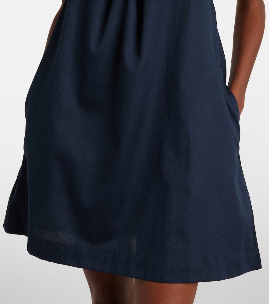 Vestido corto Yoko de algodón fruncido - Leset - Modalova