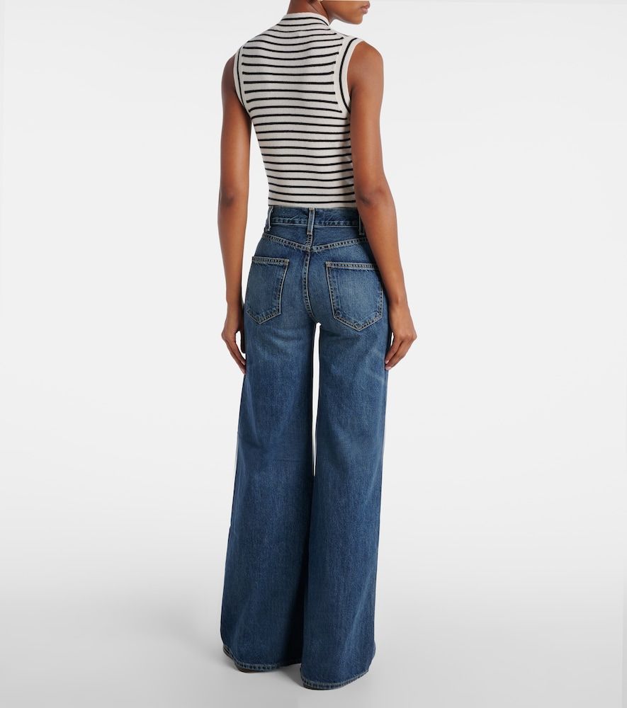 Jeans Salome a gamba larga e vita media - Nili Lotan - Modalova