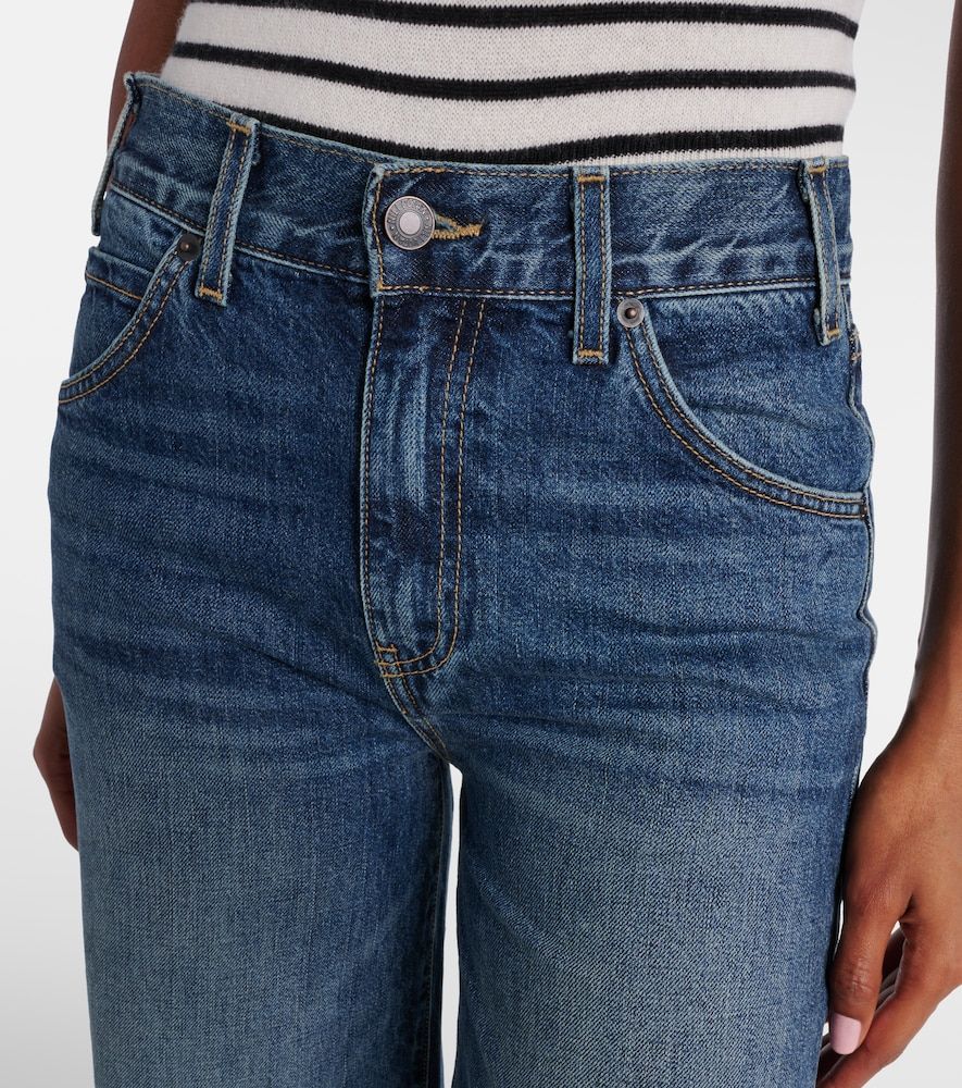 Jeans Salome a gamba larga e vita media - Nili Lotan - Modalova