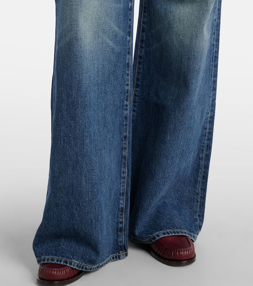Jeans Salome a gamba larga e vita media - Nili Lotan - Modalova