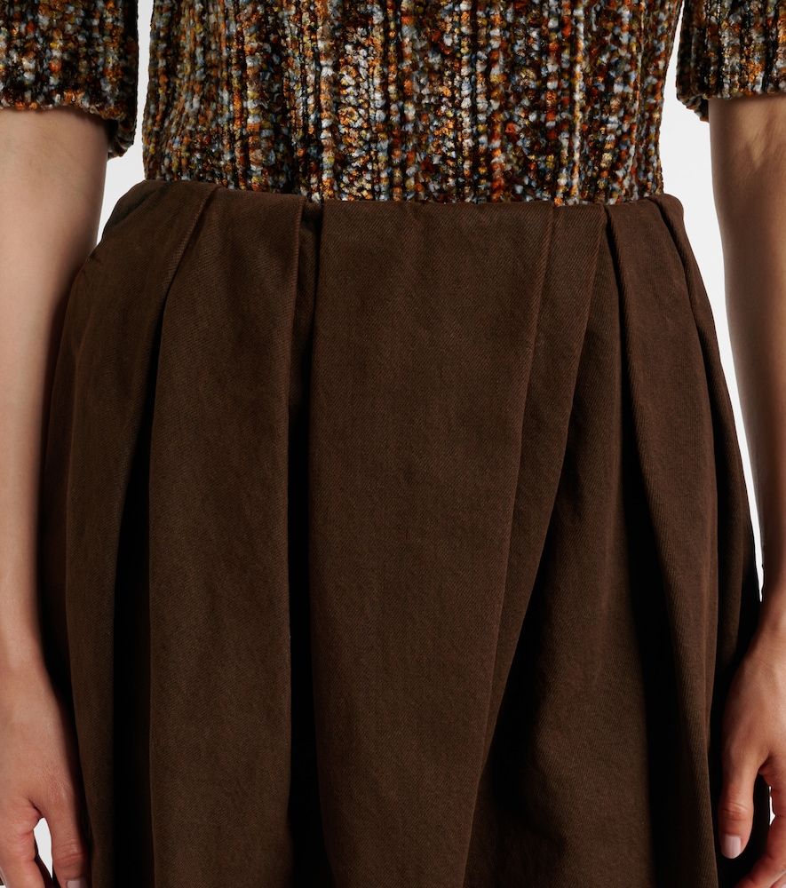 Dries Van Noten Gonna midi di jeans - Dries Van Noten - Modalova