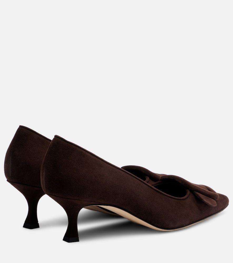 Pumps Maysale 50 aus Veloursleder - Manolo Blahnik - Modalova