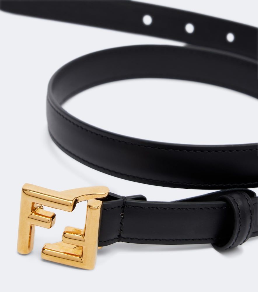 Fendi Cintura FF in pelle - Fendi - Modalova