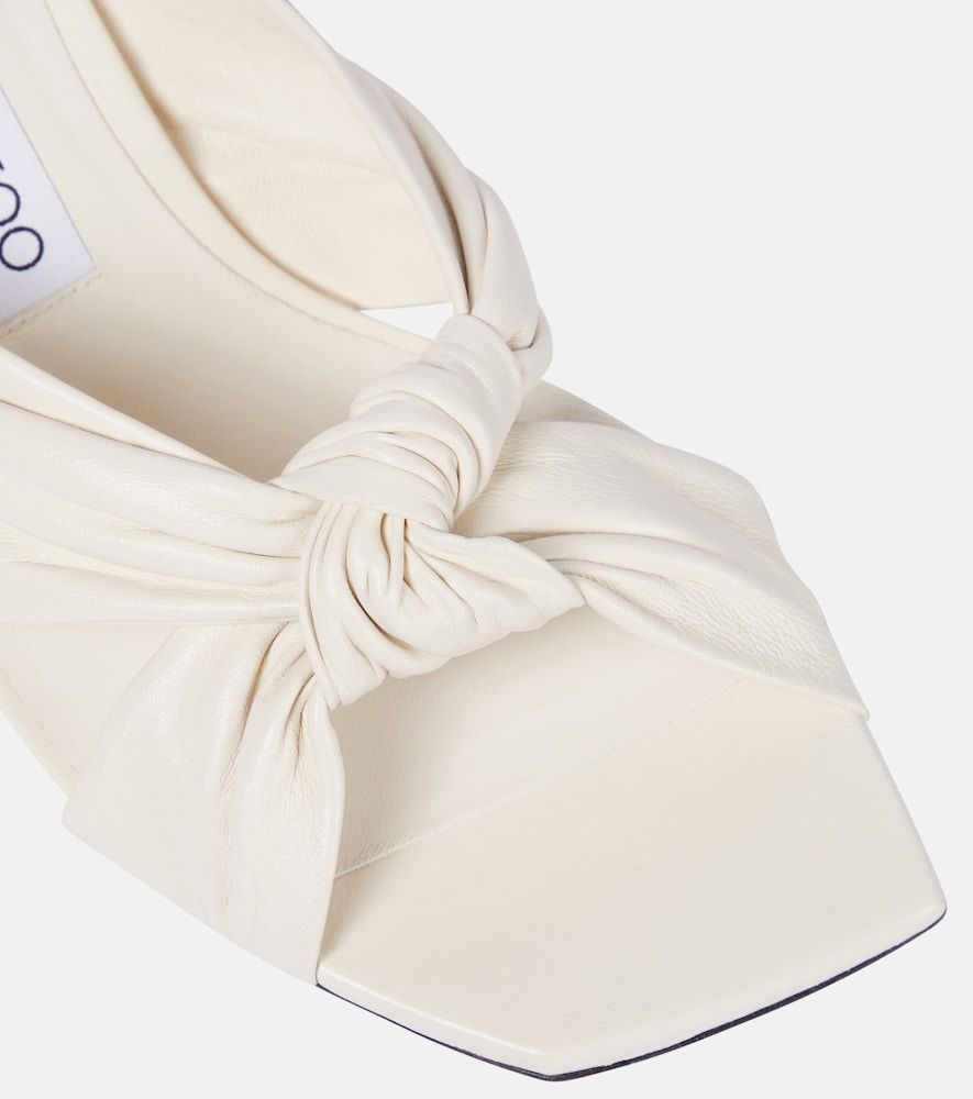 Pantoletten Avenue 50 aus Leder - Jimmy Choo - Modalova