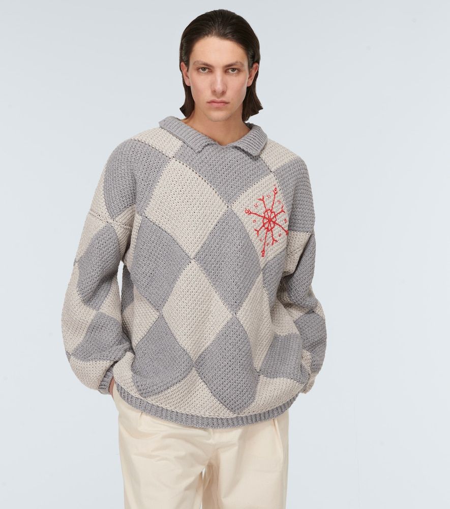 Adish Pullover in cotone con ricamo - Adish - Modalova