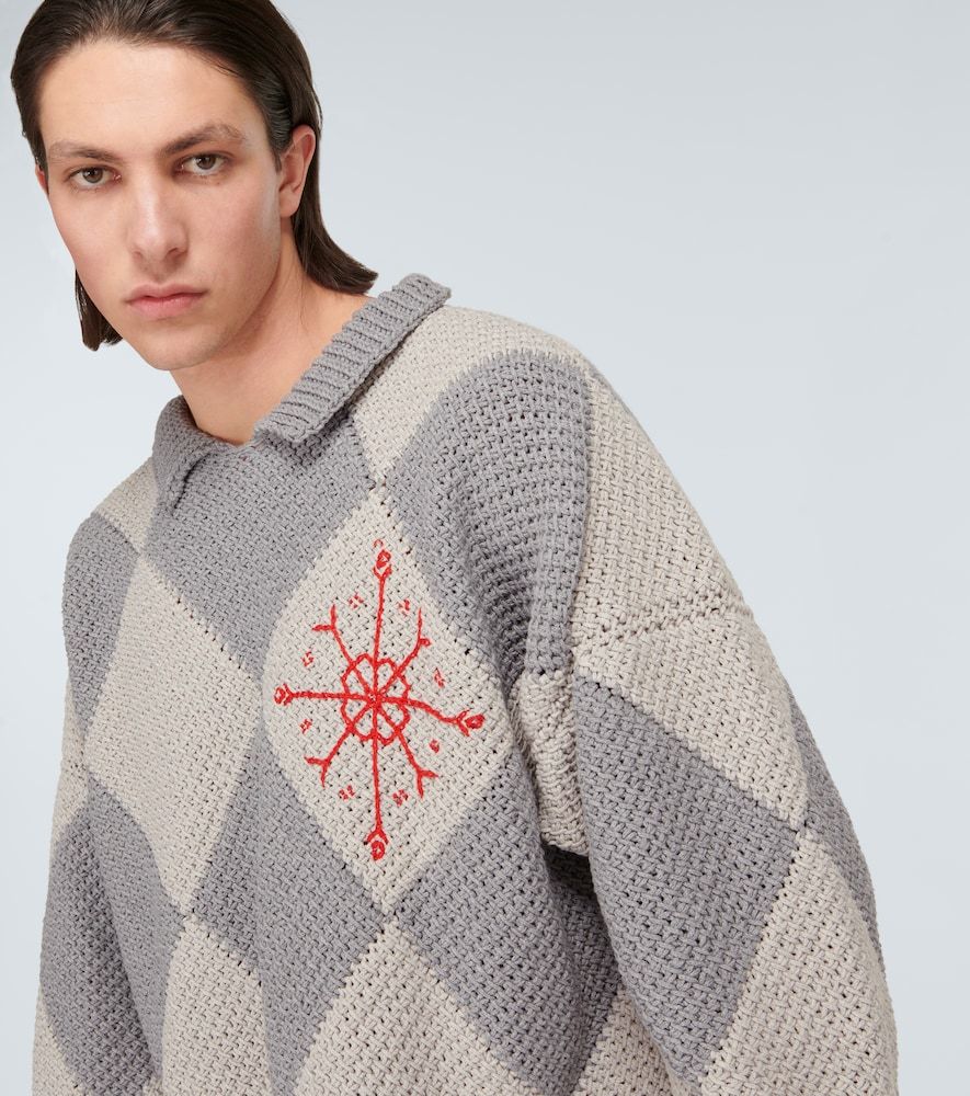 Adish Pullover in cotone con ricamo - Adish - Modalova