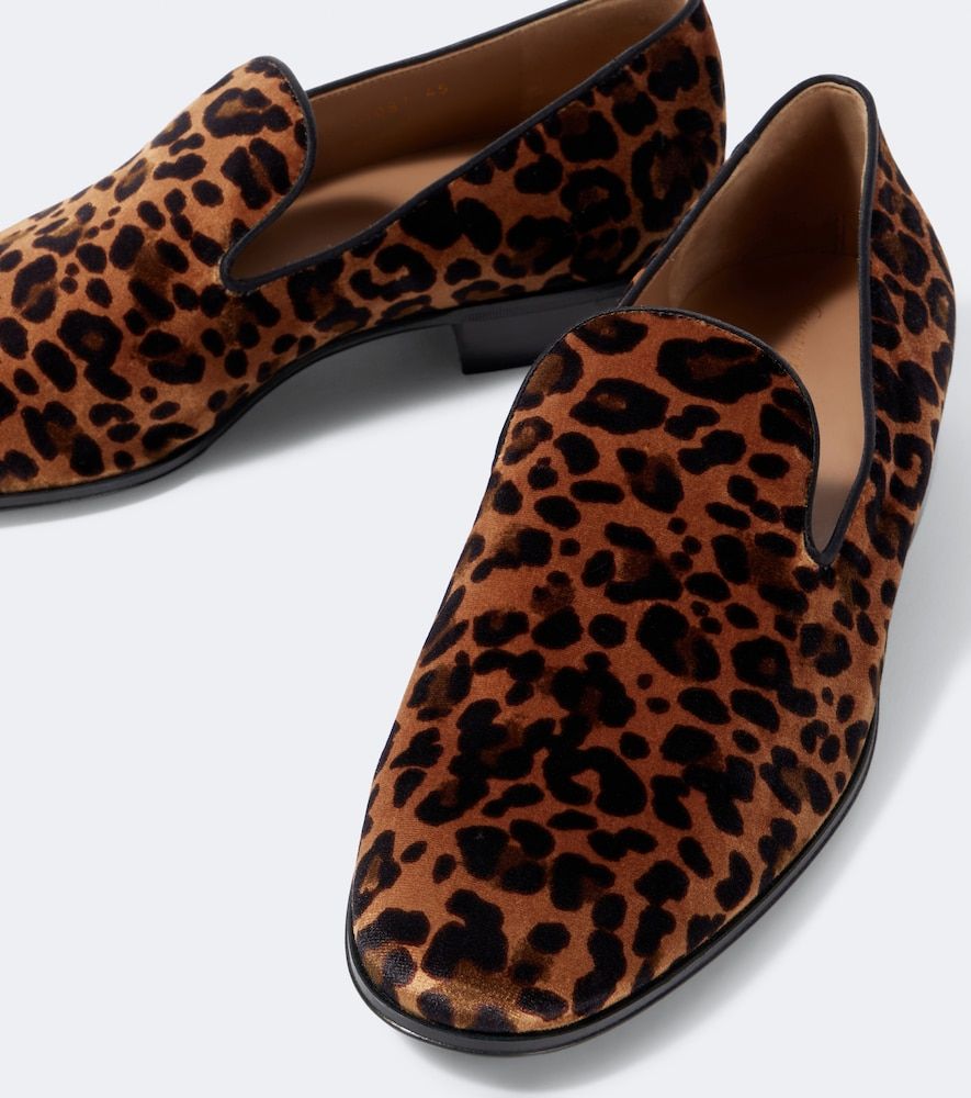 Gianvito Rossi Slip-Ons aus Samt - Gianvito Rossi - Modalova