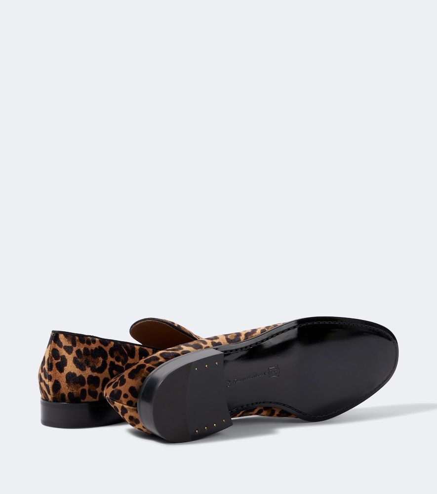 Leopard-print loafers - Gianvito Rossi - Modalova