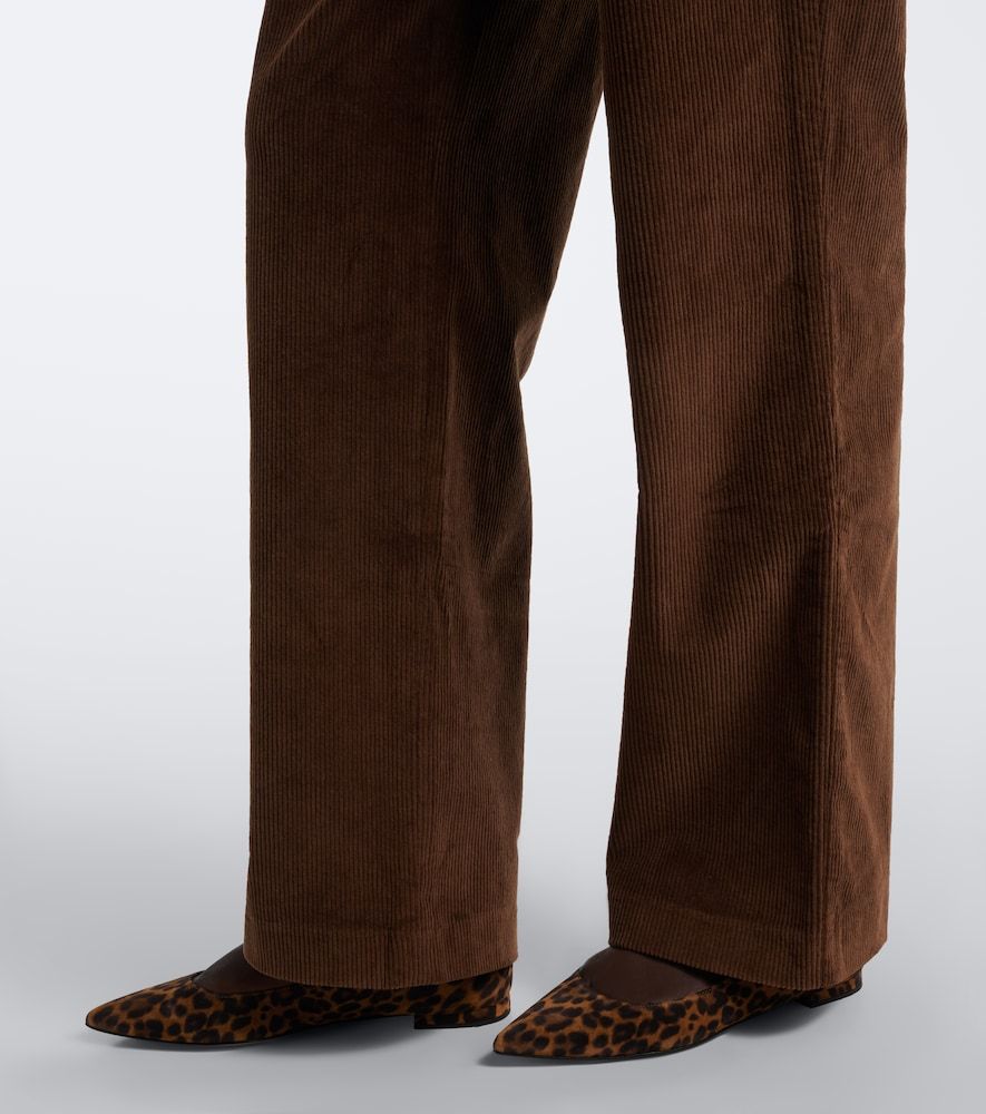 Pantalones anchos Aven de pana en mezcla de algodón - Aya Muse - Modalova