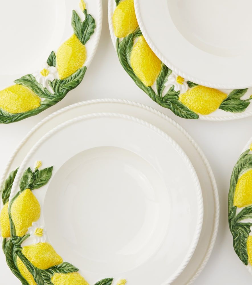 Set Lemon aus vier Speisetellern - Les-Ottomans - Modalova