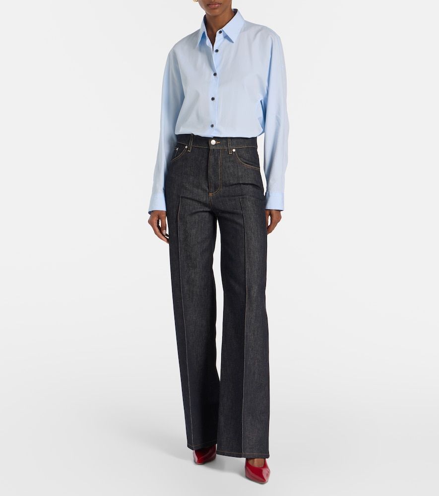 Mid-Rise Wide-Leg Jeans - Stella McCartney - Modalova