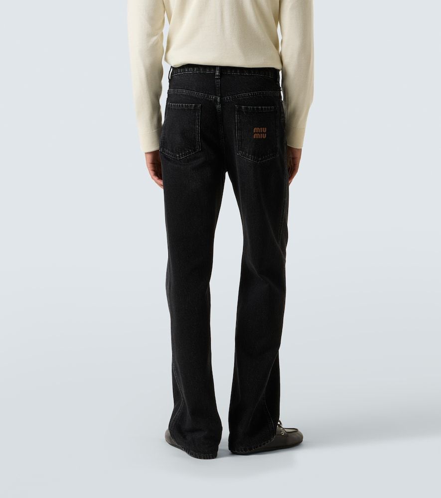 Miu Miu Jeans regular a vita media - Miu Miu - Modalova