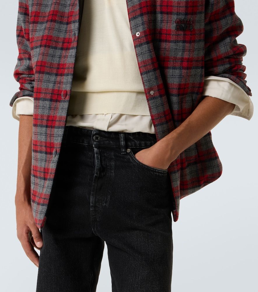 Miu Miu Jeans regular a vita media - Miu Miu - Modalova