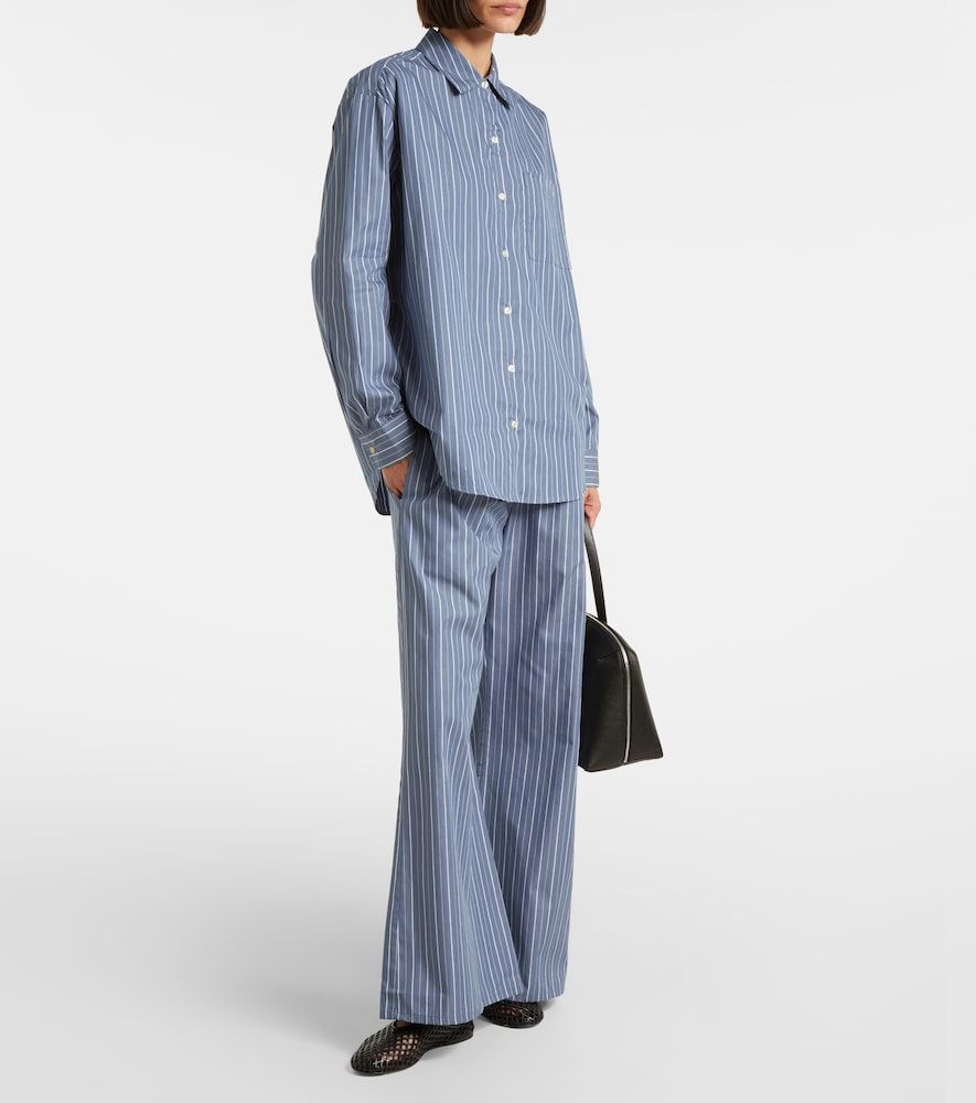 Pantalones anchos Yoshi de sarga a rayas - Leset - Modalova